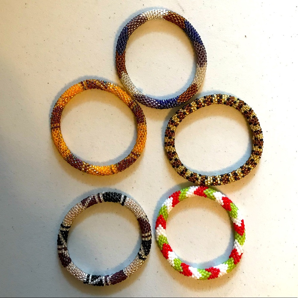 Women’s Sashkaco bracelets.